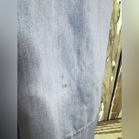 Sea New York Dakota Smocked Blue Denim Jumpsuit Size 2 See Description - Picture 7 of 12